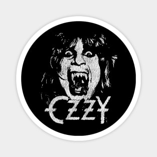 Crazy Train Vintage Magnet